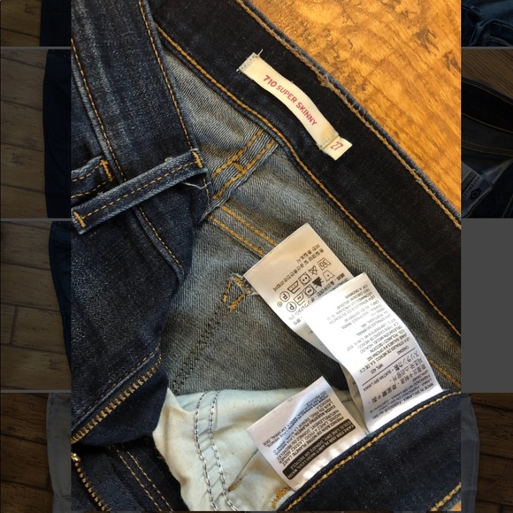LEVI’S 710 super skinny new condition - Picture 3 of 3